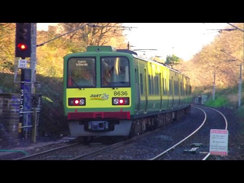 8520 Class Dart Train number 8636 - Raheny Station, Dublin