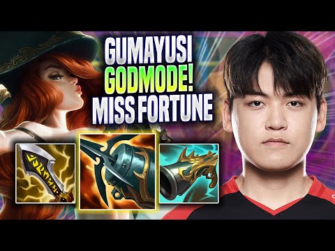 GUMAYUSI LITERALLY GOD MODE WITH MISS FORTUNE! - T1 Gumayusi Plays Miss Fortune ADC vs Kai'sa!