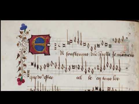 Mellon Chansonnier (1450-1470), late Medieval French music of courtly love