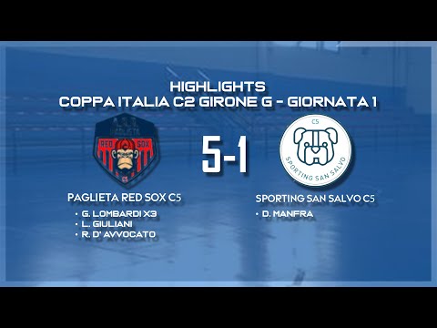 Paglieta Red Sox - Sporting S. Salvo C5 - Highlights - Coppa Italia C2 - Giornata 1 - 20/09/25