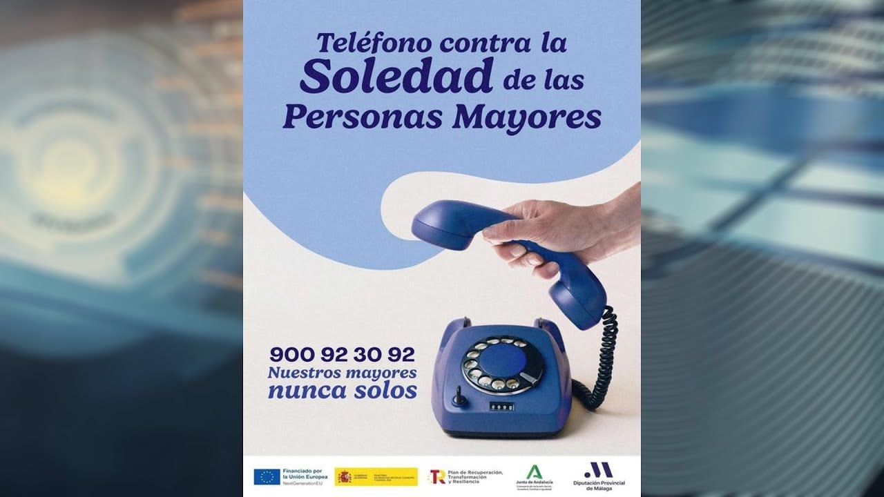 Teléfono de la soledad para las personas mayores
