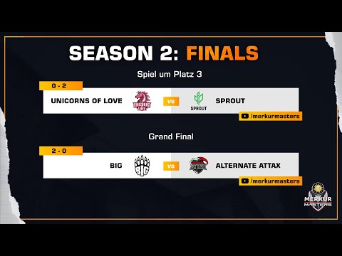 VOD | Merkur Masters: Season 2 - Finals Day 3 | 3rd place match & Grandfinal: UOL vs SPT, BIG vs ATN