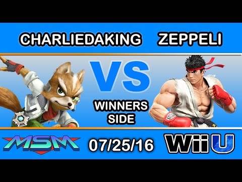 MSM 59 - CharlieDaKing (Fox) Vs. Zeppeli (Ryu) Winners Side - Smash Wii U