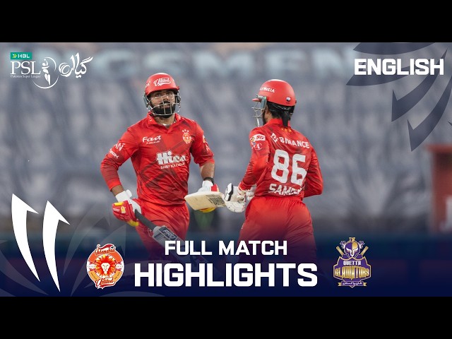 Full Match Highlights  | Quetta Gladiators vs Islamabad United | Match 09 | HBL PSL 11 | MZB1K