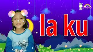 Download lagu Belajar Membaca DUA SUKU KATA | Belajar Membaca Kalimat | Untuk Anak & Balita Persiapan TK dan PAUD mp3