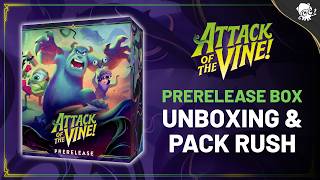 Attack of the Vine! PRERELEASE BOX Opening and Pack Rush | Disney Lorcana Early Look!