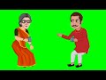 New Green Screen Cartoon Animation Videos Old Woman And Old Man