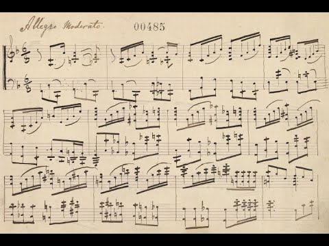 Mikalojus Konstantinas Ciurlionis - Piano Sonata in F Major (audio + sheet music)