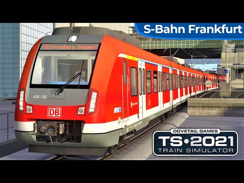 WINTEREINBRUCH | S-Bahn Frankfurt am Main | TRAIN SIMULATOR 2021 | BR 430 Railtraction: S6 Friedberg