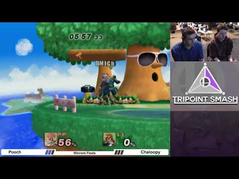 Chaloopy(Falcon) vs Pooch (Sheik) - Tripoint Smash 70 Winners Finals