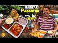 Ajmer Most Popular Marwadi Bhaiya Selling Cheapest Paneer Mix Veg Parantha Rs 25 Only L Ajmer Food