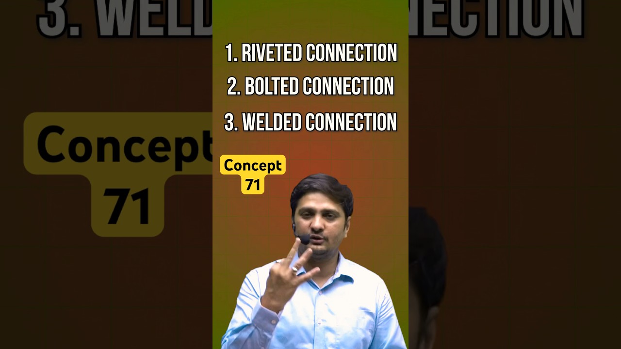 Concept-71 | Importance of Connections-2 | Steel Structure Concepts By Dushyant Sir