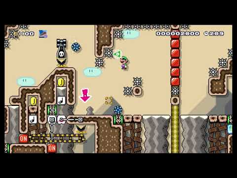 Road of Victory: Pokeyballs by Space_Pig - Super Mario Maker 2