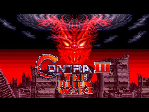 Contra III: The Alien Wars (SNES) - Hard Mode Run with No Deaths