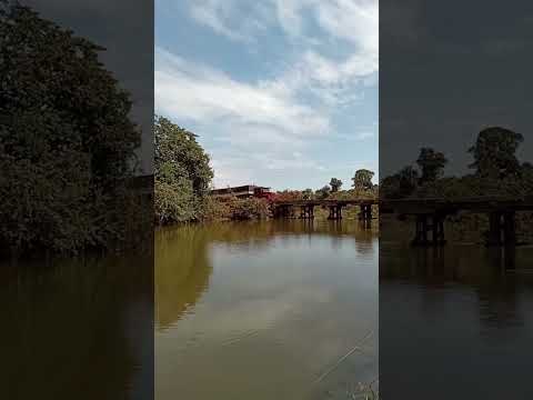 ponte em Mato Grosso, que vai pra Bom Jesus do Araguaia.