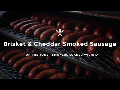 How to Make Brisket & Cheddar Smoked Sausages – Perfect for the Grill or Smoker