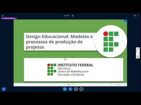 Webinar: Design Educacional no contexto do IFSP