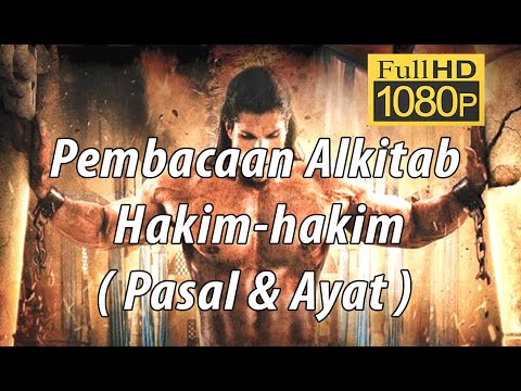 Alkitab Suara - Kitab Hakim hakim Full HD, pasal & ayat