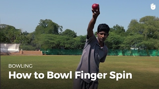 How to Bowl Finger Spin