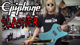 Video thumbnail for 2001 Epiphone Slasher by ZIMM'S GUITARS