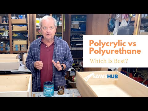 Polyurethane vs Polyacrylic: Which Woodworking Stain and Wood Finish is Best?