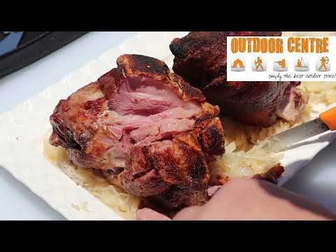 Eisbein made traditional German Style on a open Braai BBQ