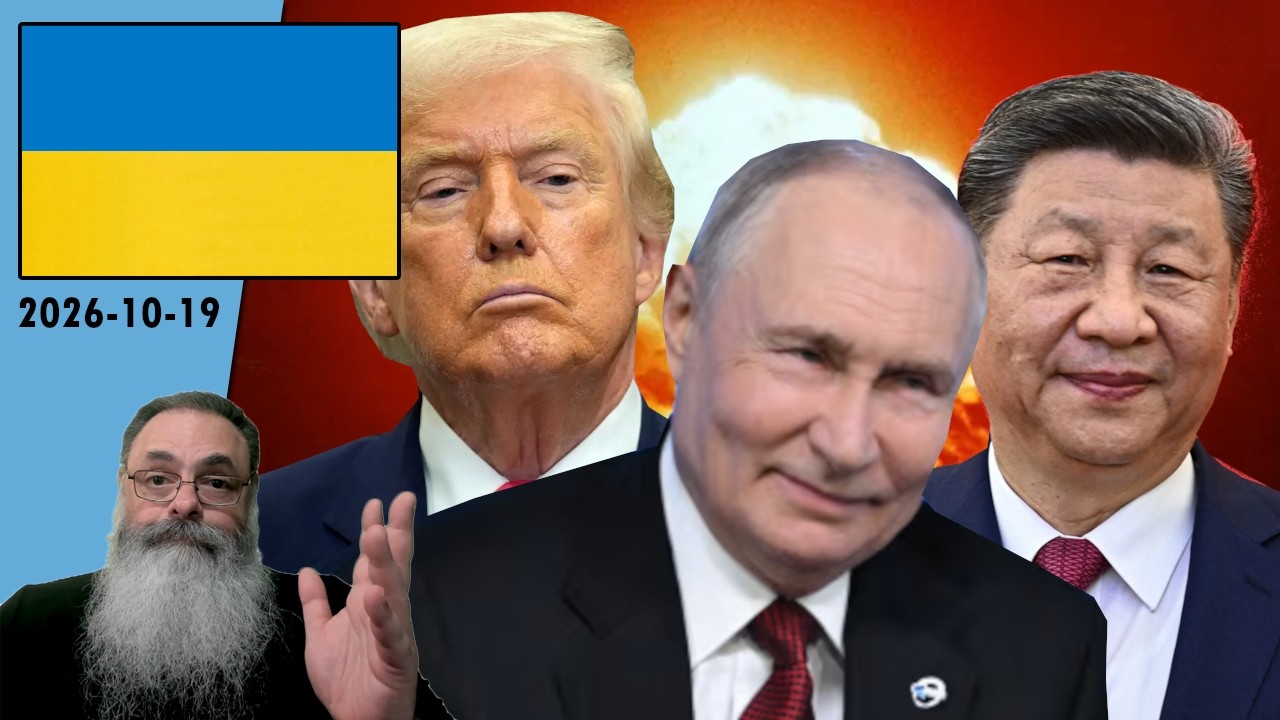 #Ucrânia 2026-10-19: PUTIN quer DECIDIR GUERRA em ENCONTRO com TRUMP e XI JINPING, mas SEM UCRÂNIA