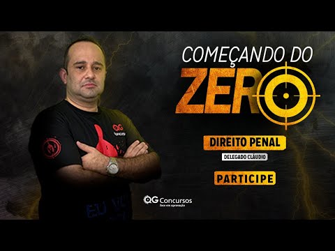 AO VIVO - Semana COMEÇANDO DO ZERO: Direito Penal para carreiras da PC SP
