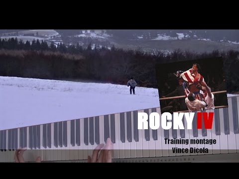 Training Montage (Rocky IV Soundtrack) - Vince DiCola piano tutorial