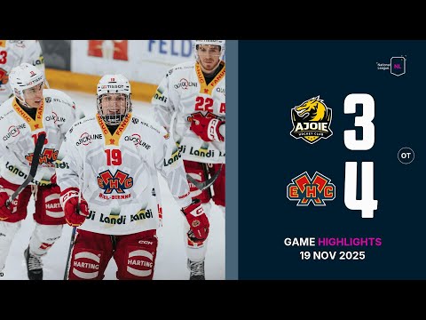 HC Ajoie vs. EHC Biel-Bienne - Game Highlights