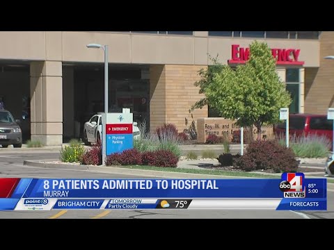 Eight people admitted to Intermountain Medical Center...