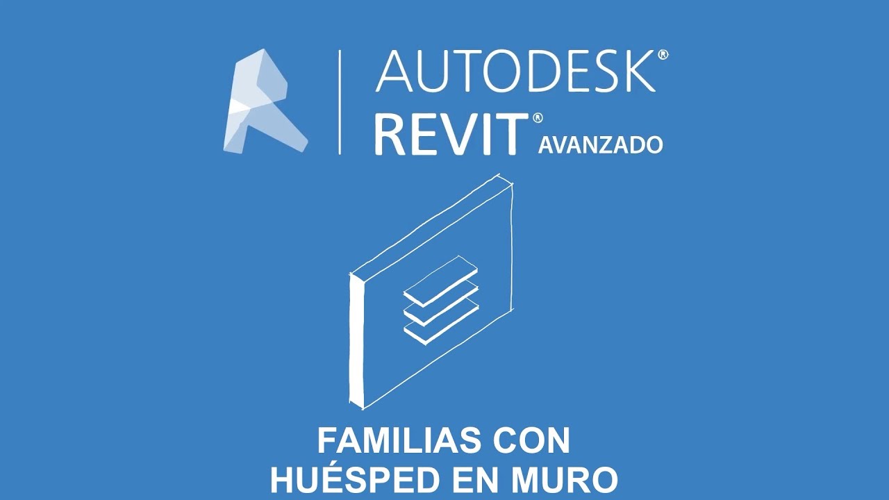 Tutorial Revit familia con huésped en muro