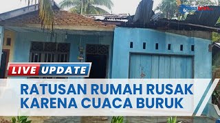 Ratusan Rumah Warga Subulussalam Rusak Dihantam Angin Kencang yang Disertai Hujan Deras dan Petir