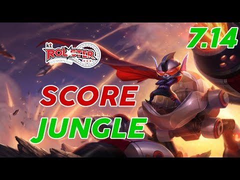 KT Rolster Score Rumble Jungle Patch 7.14