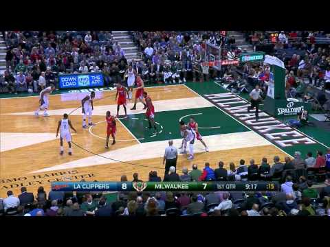 O.J. Mayo Highlights Clippers vs. Bucks 12.13.2014 - 6 Points, 1 Assist