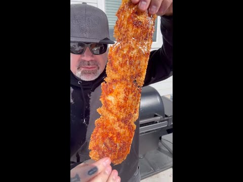 Onion Ring Chips on Traeger