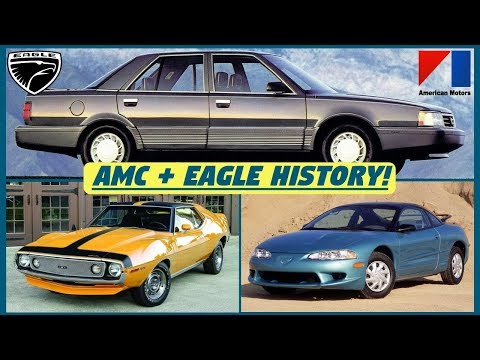Thumbnail for The History of AMC (1954-1987) and Eagle (1988-1998) + Full Eagle Lineup (Talon, Premier, etc.)