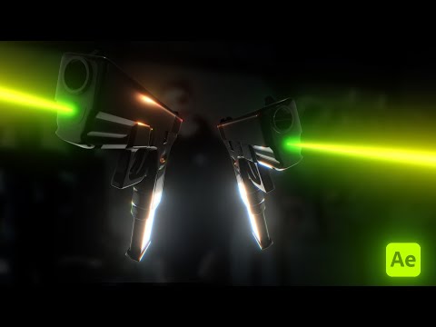 Create This Cinematic 3D Glock Effect – Step-by-Step (Element 3D + Transitions)