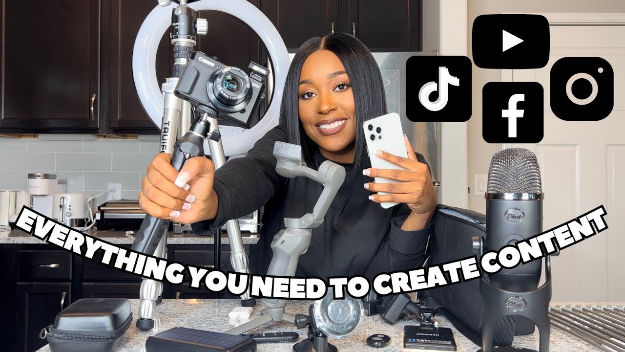 AFFORDABLE CONTENT CREATION TOOLS/EQUIPMENT FOR BUSINESS OWNERS