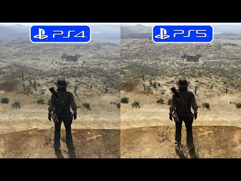 Red Dead Redemption - PS4 vs PS5 Upgrade Graphics Comparison @ 4K ✔