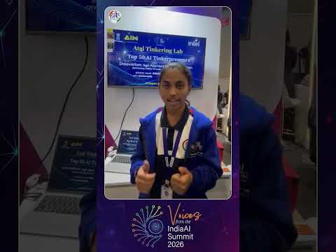 #IndiaAIImpactSummit2026 में नवप्रवर्तकों की पहलों का प्रदर्शन
