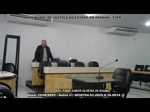 TRIBUNAL DO JÚRI DE LONDRINA/PR - 10/06/2025 - AUTOS N.º 0038704-53.2022.8.16.0014
