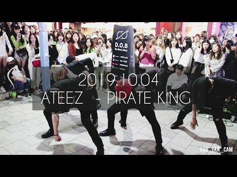 [KPOP IN PUBLIC][DOB_디오비] 191004 홍대공연 1차 / ATEEZ 에이티즈 - 해적왕 pirate king