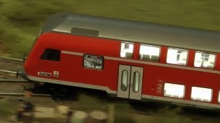 preview picture of video 'Modelleisenbahn Stockheim im Modellbahnhof Stockheim'