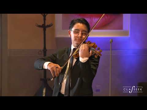 Nocturne C sharp, Chopin, arr. for violin & piano N. Milstein - Juan José Peña(13yo) & Silvia Fraser