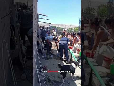 Familia de Bajada del Agrio perdió su hogar en un incendio: vecinos se movilizan para ayudar