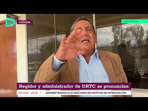 Chachapoyas: Regidor y administrador de DRTC se pronuncian