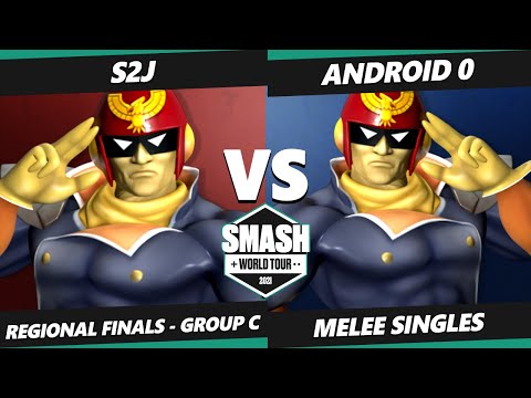 SWT NA West Group C - S2J (Captain Falcon) Vs Android 0 (Captain Falcon) SSBM Smash Melee Tournament