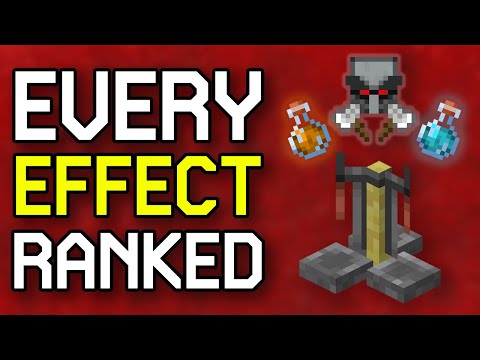 Ranking EVERY Potion Effect In Minecraft