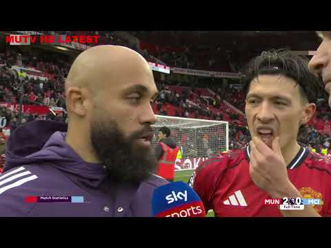 We kept haaland quiet in martinez pocket | Mbeumo and Martinez reaction after smashing Man City 2-0